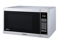 Panasonic 1.3 cu.ft. Genius Microwave - Silver - NNSC669S