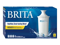 Brita Water Filter Pitcher Replacement Filters - 4s