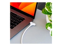 LOGiiX Piston Connect DUO USB-C to Lightning/USB-C Cable - White - 1.5m