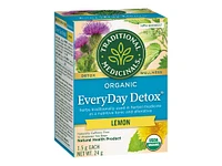 Traditional Medicinals EveryDay Detox Organic Tea - Lemon - 16's