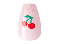 Kiss gel FANTASY Jelly Sculpted Nail Set - Short - Coffin - Jelly Baby - 28's