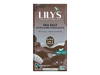 Lily's Sea Salt Extra Dark Chocolate - 70% Cocoa - 80g