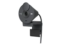 Logitech Brio 300 Full HD Webcam with Privacy Shutter - Graphite - 960-001497