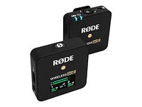 Rode Wireless GO II Digital Microphone System - Black - ROD-WIRELESSGO2SINGLE