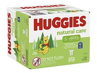 Huggies Natural Care Sensitive Baby Wipes Refills - Unscented - 2pk/352 Wipes