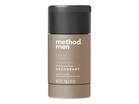 Method Men Aluminum Free Deodorant - Cedar + Cypress - 75g