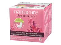 Natracare Ultra Extra Pads - Normal - 12s