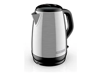 BLACK+DECKER Cordless Kettle - 1.7L - Stainless Steel/Black - KE1700SD-2