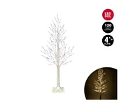 Danson Decor Artificial Christmas Tree - Birch - 1.2m - White