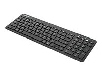 Targus Midsize Antimicrobial Multi-Device Bluetooth Keyboard - Black - AKB863US