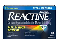 Reactine Allergy Tablets Extra Strength 10mg - 84s