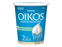 Danone Oikos Vanilla 2 percent Greek Yogurt - 750g