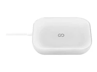 Logiix Wireless Charging Pad for AirPods/AirPods Pro - White - LGX-13066