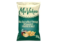 Miss Vickie's Potato Chips - Sea Salt & Malt Vinegar - 200g