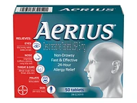 Aerius Allergy - Non-Drowsy - 24 hour - 50s