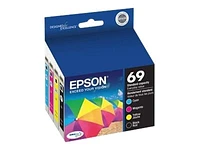 Epson 69 Durabrite Ultra Ink 69 Standard-Capacity Ink Cartridge - Colour Multi-pack - T069120-BCS