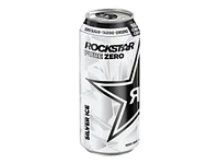 RockStar Pure Zero Energy Drink - Silver Ice - 473ml