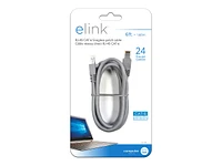 eLink CAT 6 Patch Cable - 1.8m - Grey - CC-141