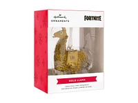 Hallmark Ornaments Fortnite Christmas Tree Ornament - Gold Loot Llama