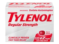 Tylenol* Regular Strength Acetaminophen eZ Tabs - 325mg - 120's