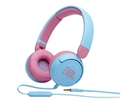 JBL Jr310 Wired On-Ear Headphones - Blue - JBLJR310BLUAM