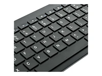 Targus Midsize Antimicrobial Multi-Device Bluetooth Keyboard - Black - AKB863US