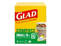 Glad Compostable Bags - Lemon - Small 20s