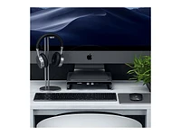 Satechi Type-C Aluminum Monitor Stand Hub For iMac - Space Grey - ST-AMSHM - Open Box or Display Models Only