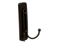 3M Command Large and Small Decorative Hooks - Matte Black - 3 piece