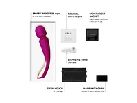 LELO Smart Wand 2 Personal Massager - Deep Rose