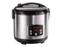 Hamilton Beach Digital Simplicity Rice Cooker and Steamer - Stainless Steel - 37541C