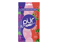 PUR Jumbo Gum - Grape, Bubblegum, Watermelon - 20's