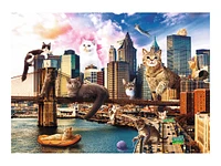 Trefl Jigsaw Puzzle - Cats in New York - 1000 pieces