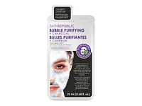 Skin Republic Bubble Purifying + Charcoal Sheet Mask - 20ml