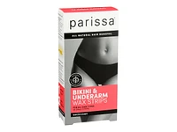 Parissa Bikini & Underarm Wax Strips - 36s