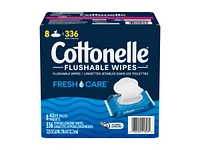 Cottonelle Flushable Cleaning Wipes - 336 Count