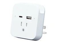 Helix USB-A & USB-C Wall Charger - White - ETHCHGWO