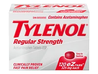 Tylenol* Regular Strength Acetaminophen eZ Tabs - 325mg - 120's