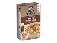 Quaker Instant Oatmeal - Maple and Brown Sugar - 344g