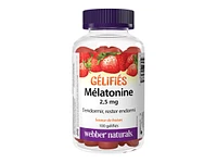 Webber Naturals Melatonin Gummies - 2.5 mg - 100's