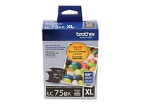 Brother LC752PKS High Yield Ink Cartridges - 2 pack - Black