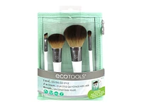 EcoTools On-The-Go Style Kit Cosmetic Brush Set