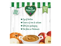 Baby Gourmet Baby Food - Pumpkin Pear & Beef - 128ml