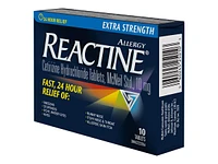 Reactine Allergy Extra Strength Cetirizine Hydrochloride Tablets - 10mg