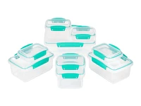 Sistema Food Storage Container Set - Minty Teal - 18 piece