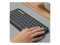 Logitech Pebble Keys 2 K380s Wireless Keyboard - Tonal Graphite - 920-011775