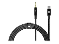 Logiix Piston Connect Aux to USB-C Cable - Black - LGX13185