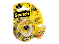 Scotch 136-NA Dispenser with Double Sided Tape 12.7mm x 6.35m