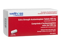 Wellness by London Drugs Extra Strength Acetaminophen Caplets - 500mg - 200s