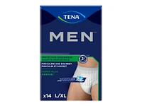 Tena MEN Protective Super Plus Incontinence Underwear - Large/Extra Large - 14's